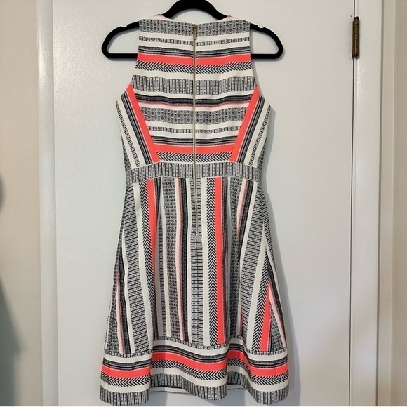 Kate Spade Flight of Fancy Ribbon Jacquard Dress Womens 4 Sleeveless - Picture 2 of 9